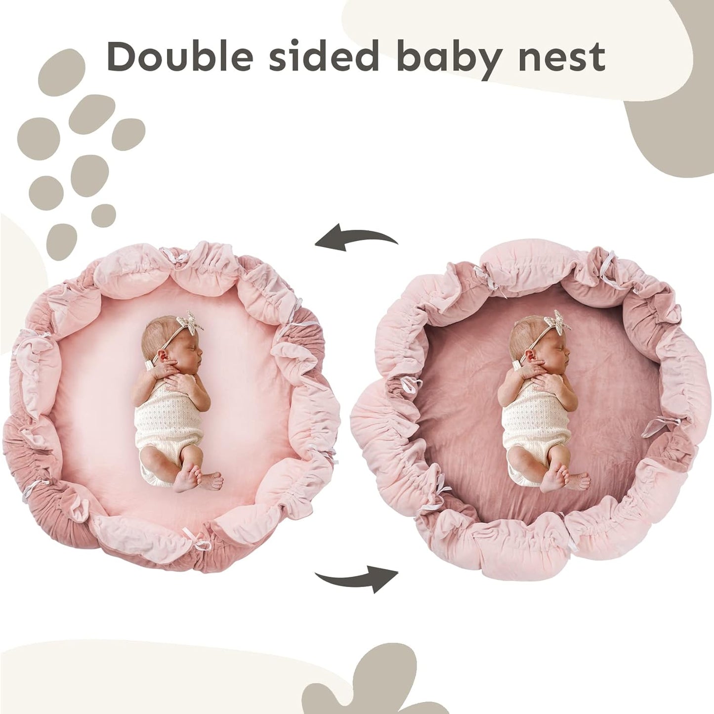 💥Last day special price $39.99-🔥5-in-1 Thick & Plush Baby Play Gym