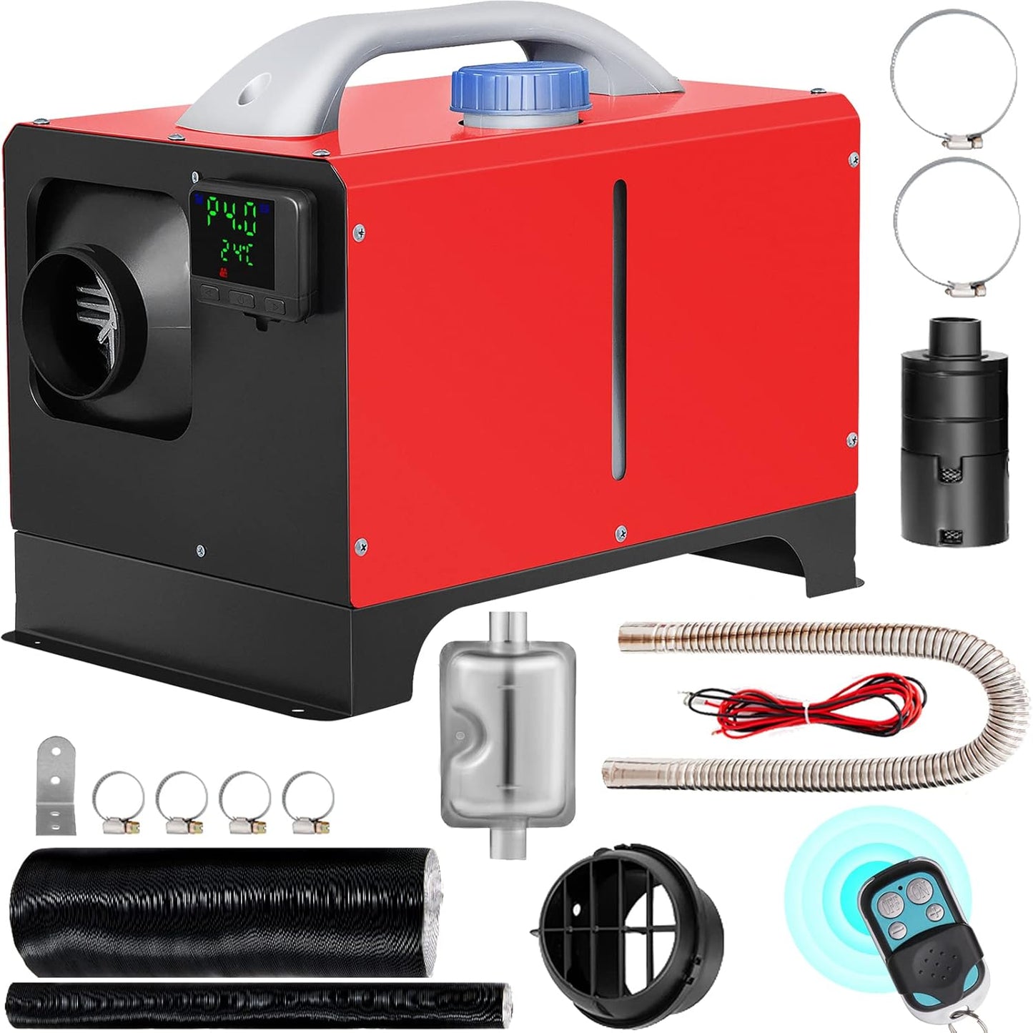 💥Last day special price $45.99- 8KW Diesel Heater All in One, Diesel Air Heater with Bluetooth App Control