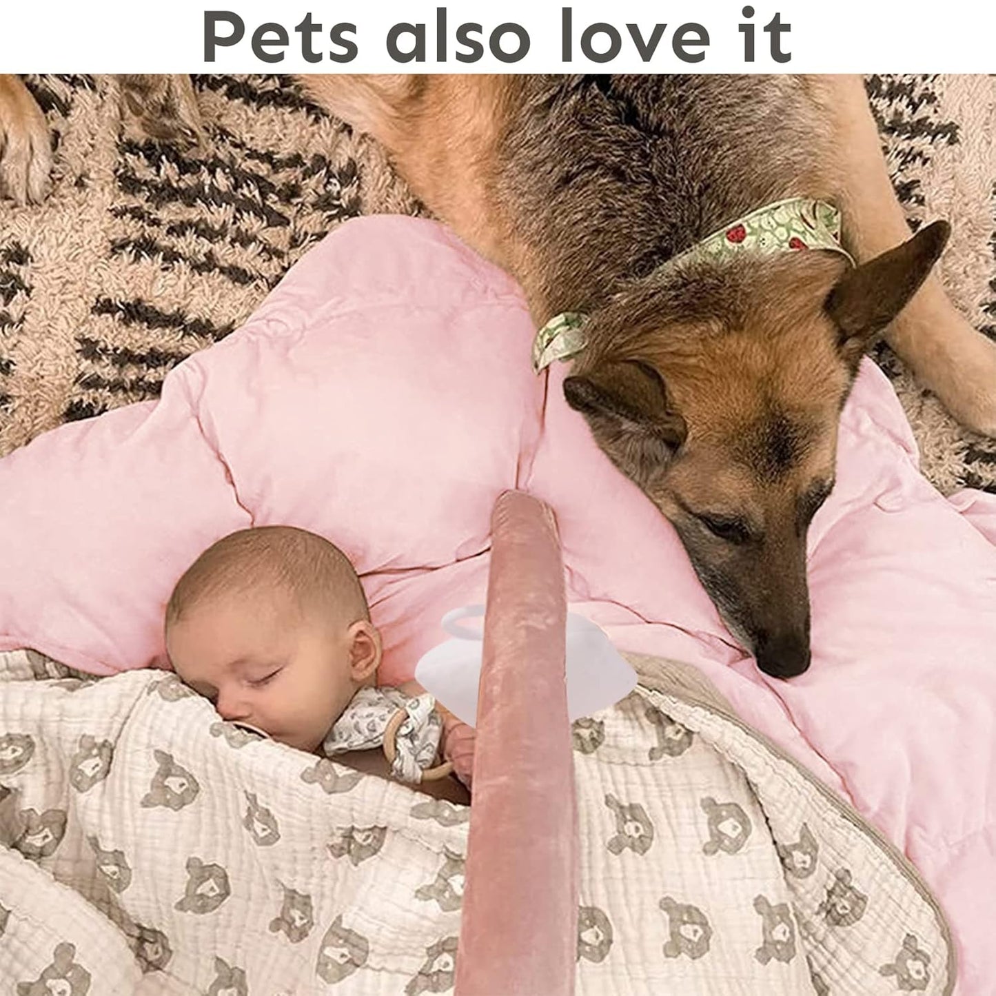 💥Last day special price $39.99-🔥5-in-1 Thick & Plush Baby Play Gym
