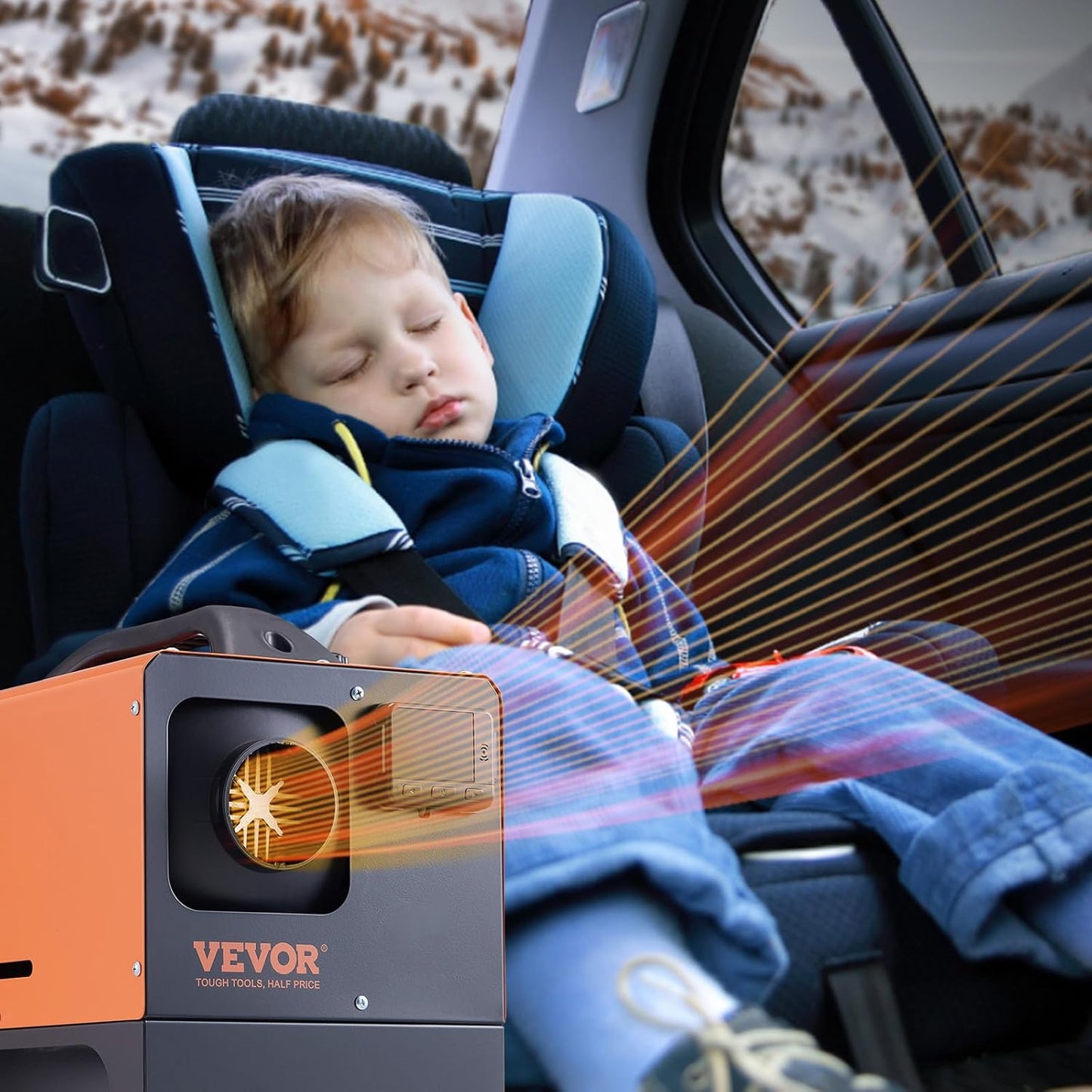 💥Last day special price $45.99- 8KW Diesel Heater All in One, Diesel Air Heater with Bluetooth App Control