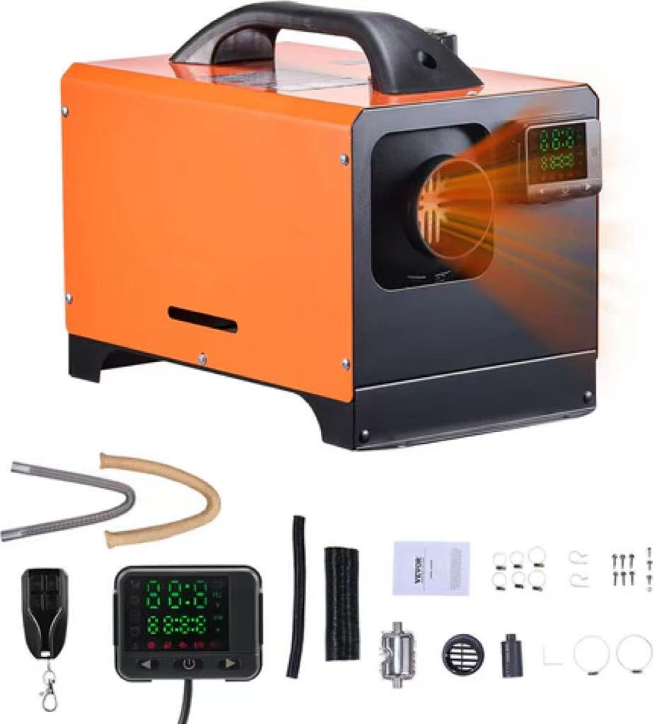 💥Last day special price $45.99- 8KW Diesel Heater All in One, Diesel Air Heater with Bluetooth App Control