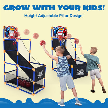 💥Last day special price $39.99-🔥JOYIN Arcade Basketball Game Set with 4 Balls